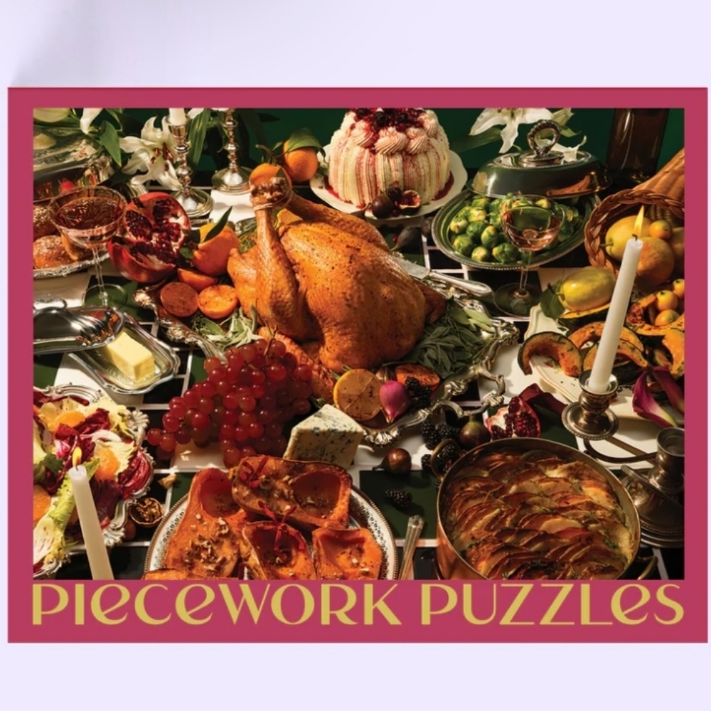 Piecework "Feastivities" Jigsaw Puzzle - NEW